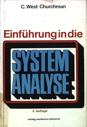 Seller image for Einfhrung in die Systemanalyse. for sale by books4less (Versandantiquariat Petra Gros GmbH & Co. KG)