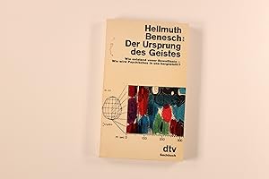 Bild des Verkufers fr DER URSPRUNG DES GEISTES. wie entstand unser Bewusstsein, wie wird Psych. in uns hergestellt zum Verkauf von INFINIBU KG