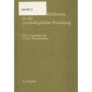 Bild des Verkufers fr Struktur und Erfahrung in der psychologischen Forschung zum Verkauf von avelibro OHG