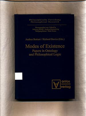Seller image for Modes of Existence Volume 5 Papers in Ontology and Philosophical Logic for sale by avelibro OHG