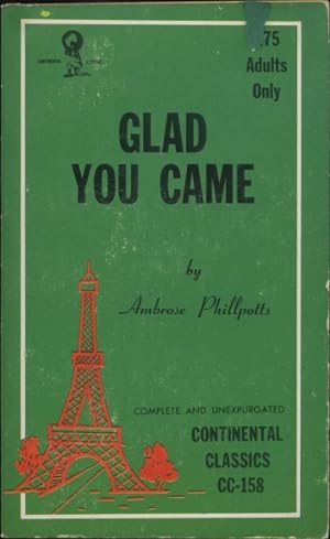 Seller image for Glad You Came CC-158 for sale by Vintage Adult Books