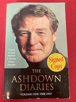 Seller image for The Ashdown Diaries. Volume 1: 1988 - 1997. for sale by Plurabelle Books Ltd