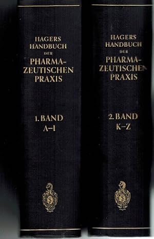 Bild des Verkufers fr Hagers Handbuch der Pharmazeutischen Praxis. 2 Bde. A -I / K-Z. zum Verkauf von Rhnantiquariat GmbH