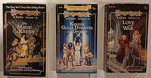 DragonLance Tales Volumes 1 - 3 : (3 book Matching set) The Magic of Krynn, Kender, Gully Dwarves...