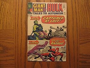 Marvel Comic Tales to Astonish #61 4.5 1964 Giant-Man Hulk Stan Lee