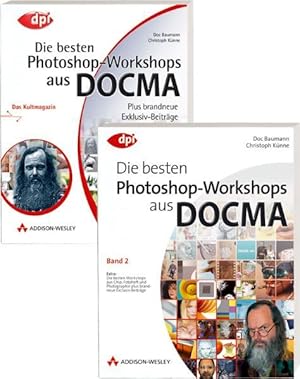 Bild des Verkufers fr Die besten Photoshop-Workshops aus DOCMA - Band 1 und 2 zum Verkauf von Studibuch