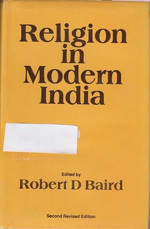 Seller image for Religion in Modern India for sale by Jonathan Grobe Books