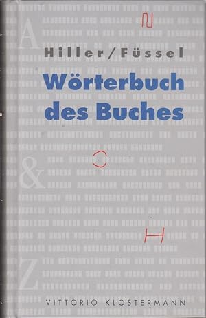 Seller image for Wrterbuch Des Buches. for sale by Jonathan Grobe Books