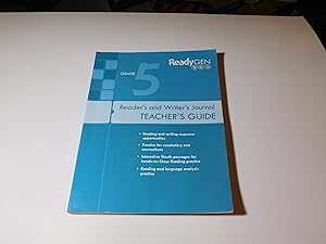 Seller image for ReadyGEN Reader's and Writer's journal Teacher's Guide Grade 5 for sale by Front Range Books, LLC