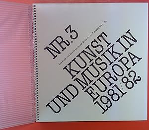 Bild des Verkufers fr Kunst und Musik in Europa 1981/82, Nr. 3 zum Verkauf von biblion2