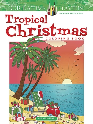 Seller image for Creative Haven Tropical Christmas Coloring Book (Paperback or Softback) for sale by BargainBookStores
