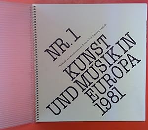 Bild des Verkufers fr Kunst und Musik in Europa 1981, Nr.1 zum Verkauf von biblion2