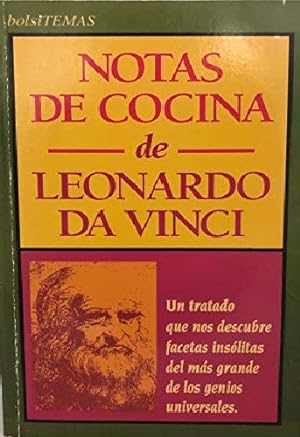 Seller image for Notas de cocina de Leonardo da Vinci for sale by librosvividos