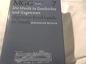 Die Musik in Geschichte und Gegenwart; Teil: Personenteil. 7., Fra - Gre / [Autoren: Ackermann, P...