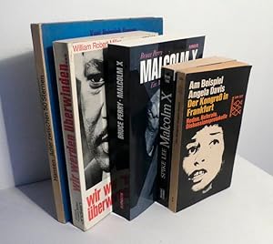 Bild des Verkufers fr 5 Mal Black Power 1. Miller: Wir werden berwinden/ Oncken 2. Hansen: Adler zwischen 50 Sternen/ Schwann 3. Spike Lee: Malcolm X/ Bastei Lbbe 4. Am Beispiel Angela Davis/ Fischer 5. Bruce Perry: Malcolm X/ Junius zum Verkauf von Antiquariat Maralt