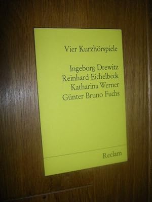 Seller image for Vier Kurzhrspiele for sale by Versandantiquariat Rainer Kocherscheidt
