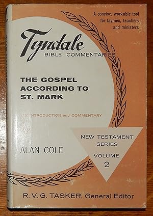 Seller image for TYNDALE BIBLE COMMENTARIES THE GOSPEL ACCORDING TO ST MARK VOLUME 2 for sale by Redux Books