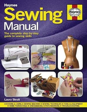 Bild des Verkufers fr Sewing Manual: The complete step-by-step guide to sewing skills zum Verkauf von WeBuyBooks