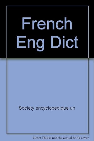 Seller image for Larousse's French-English English-French Dictionary for sale by Redux Books