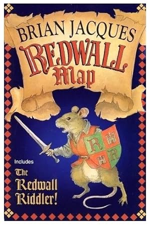 Seller image for Redwall Map: Includes The Redwall Riddler! for sale by Schindler-Graf Booksellers
