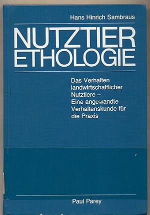 Bild des Verkufers fr Nutztierethologie. zum Verkauf von Augusta-Antiquariat GbR