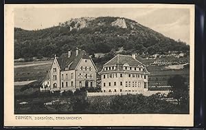 Ansichtskarte Ebingen, Blick zum Erholungsheim Zionshügel