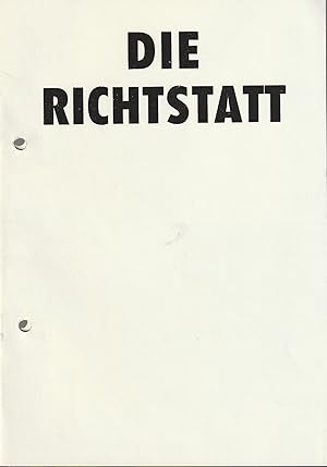 Imagen del vendedor de Programmheft Tschingis Aitmatow DIE RICHTSTATT Spielzeit 1987 / 88 Heft 22 a la venta por Programmhefte24 Schauspiel und Musiktheater der letzten 150 Jahre