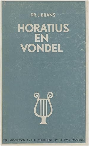 Image du vendeur pour Horatius en Vondel mis en vente par Untje.com