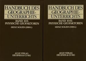 Bild des Verkufers fr Handbuch des Geographieunterrichts / Physische Geofaktoren Band 10 I+II zum Verkauf von Antiquariat Kastanienhof