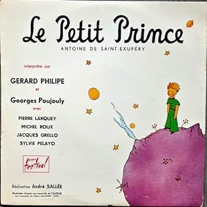 Image du vendeur pour Le Petit Prince. Disque 33 tours, interprt par Grard Philippe. mis en vente par Librairie Victor Sevilla