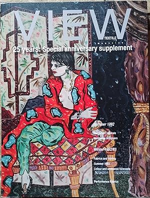 Bild des Verkufers fr View Textile View Magazine Issue 101 bound with '25 years - special anniversary supplement'. zum Verkauf von Trinders' Fine Tools