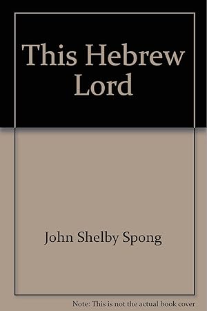 Imagen del vendedor de This Hebrew Lord a la venta por Redux Books