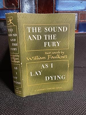 Seller image for The Sound and the Fury / As I Lay Dying two novels by William Faulkner for sale by Matthew's Books