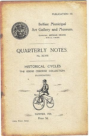 Quarterly notes No. XLVIII Historical Cycles The Edens Osborne Collection ( Illustrated )