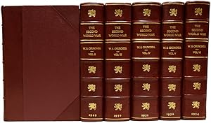 Imagen del vendedor de The Second World War. The Gathering Storm; Their Finest Hour; The Grand Alliance; The Hinge of Fate; Closing the Ring; Triumph and Tragedy a la venta por Adrian Harrington Ltd, PBFA, ABA, ILAB