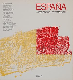 Seller image for Espana. Artisti spagnoli contemporanei for sale by FABRISLIBRIS