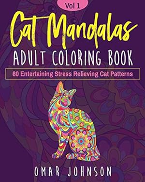 Imagen del vendedor de Cat Mandalas Adult Coloring Book Vol 1 a la venta por ZBK Books