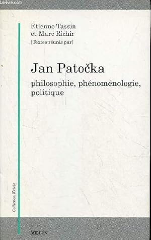 Bild des Verkufers fr Jan Patocka philosophie, phnomnologie, politique - Collection Krisis. zum Verkauf von Le-Livre