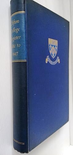 Bild des Verkufers fr Clifton College Register, 1862 to 1947 zum Verkauf von Your Book Soon