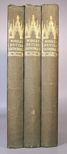 Immagine del venditore per Winkles Architectural and Picturesque Illustrations of the Cathedral Churches of England and Wales The Drawings made from Sketches taken expressly for this work. By Robert Garland, Architect. With Descriptions by Thomas Moule [Three Volumes Complete   First Editions   Publisher s Cloth Binding] venduto da Louis88Books (Members of the PBFA)
