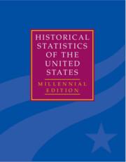 Seller image for The Historical Statistics of the United States 5 Volume Hardback Set: Millennial Edition for sale by moluna