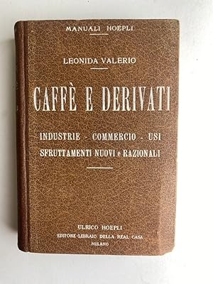 Image du vendeur pour Caff e derivati mis en vente par librisaggi