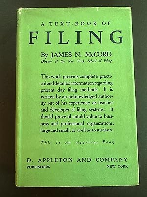 A Textbook of Filing