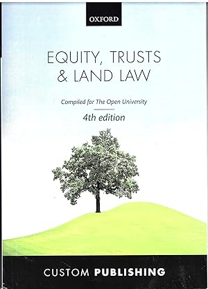 Immagine del venditore per Equity, Trusts & Land Law 4th edition compiled for Open University venduto da Allyouneedisbooks Ltd