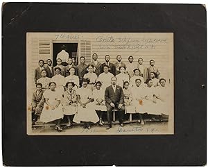 [Photograph of the 7th Grade Class at the Langston School]