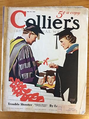 Seller image for COLLIER'S: THE NATIONAL WEEKLY (June 20, 1936) for sale by Kubik Fine Books Ltd., ABAA