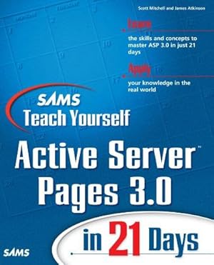 Bild des Verkufers fr Sams Teach Yourself Active Server Pages 3.0 in 21 Days zum Verkauf von WeBuyBooks