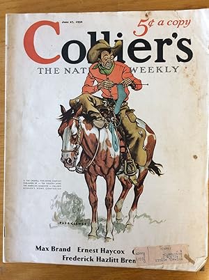 Seller image for COLLIER'S: THE NATIONAL WEEKLY (June 27, 1936) for sale by Kubik Fine Books Ltd., ABAA