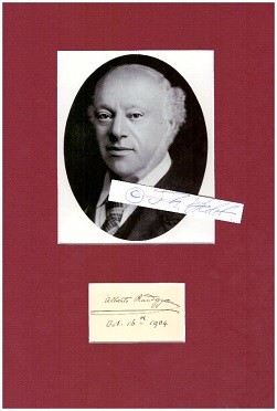 Bild des Verkufers fr ALBERTO RANDEGGER (1832-1911) sterreichisch-britischer Gesangspdagoge, Dirigent und Komponist zum Verkauf von Herbst-Auktionen