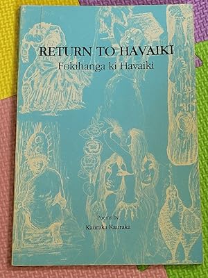 Seller image for Return to Havaiki: Fokihanga ki Havaiki for sale by Earthlight Books
